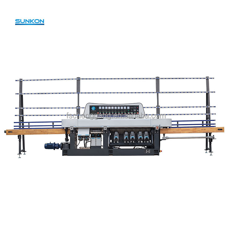 CGZ10325-45 10 мотор стекло многоступенчатая для прямолинейной скругленной кромки изменение угла наклона 45 градусов полировальный станок для стекла