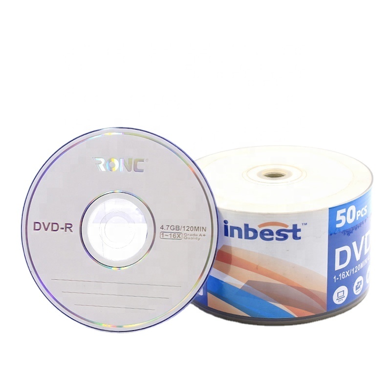 Приятным внешним видом, 50 шт в наборе, термоусадочная пленка 4,7 ГБ 16x dvd-r диск