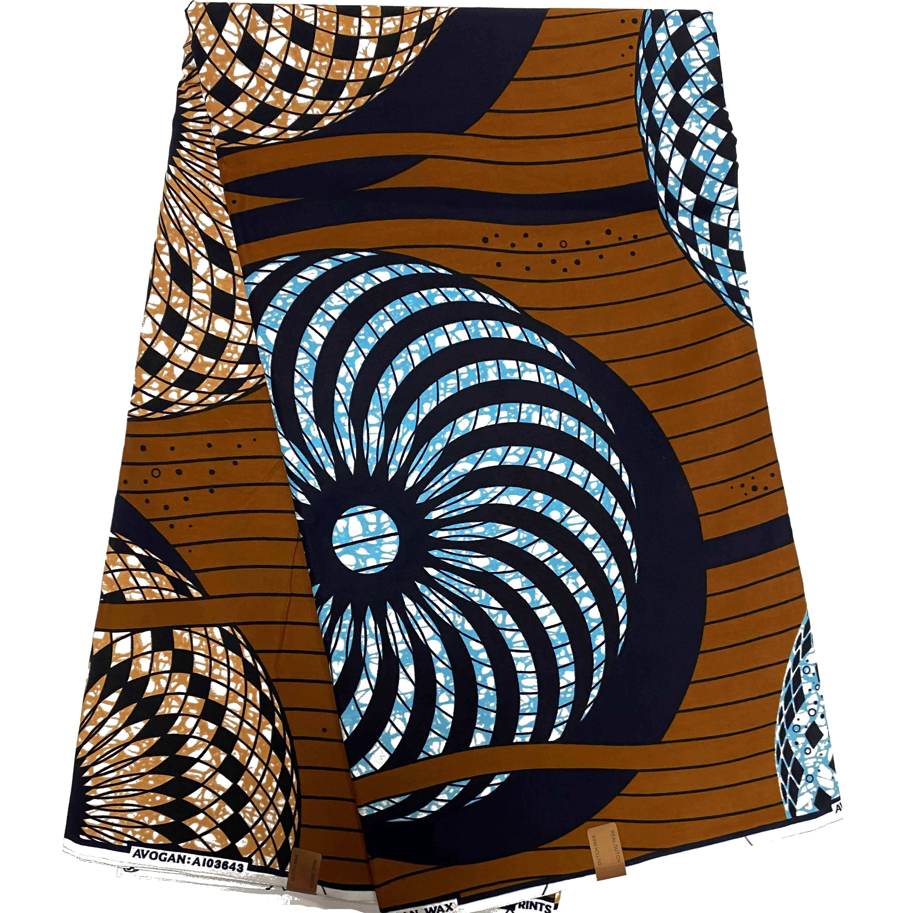 African clothing material 100% cotton plain wax prints fabric