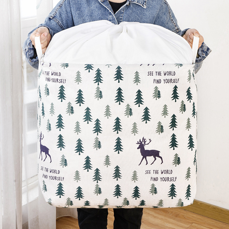 Big Mac quilt storage bag quilt fabric storage basket storage box oversized beam dirty clothes basket