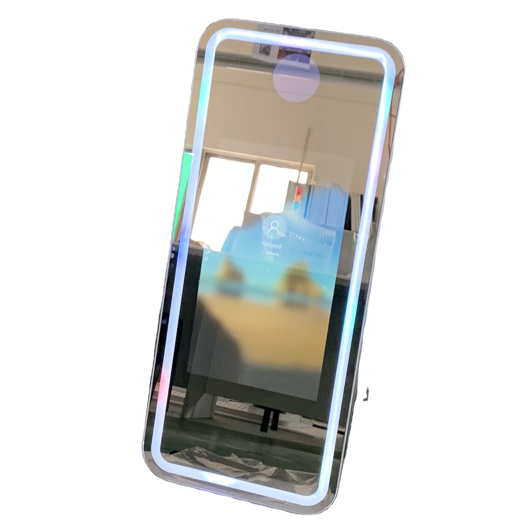 photobooth fournisseur commercial use 360 degree automatic mirror magic photo booth kiosk selfiephoto booth mariage