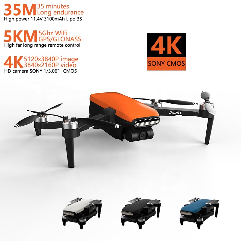 Ультразвуковая система SD карты Вера 2 C-FLY 5 км 3-осевому гидростабилизатору настоящий 4K UHD камера GPS 5G Wi-Fi дрона с дистанционным управлением высокого качества droun