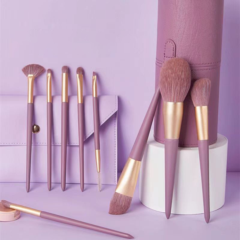 Wholesale Custom Logo Private Label Pink 9 pcs makeup brush set professional Tool Soft Manufacturers Make up foundation Brushes