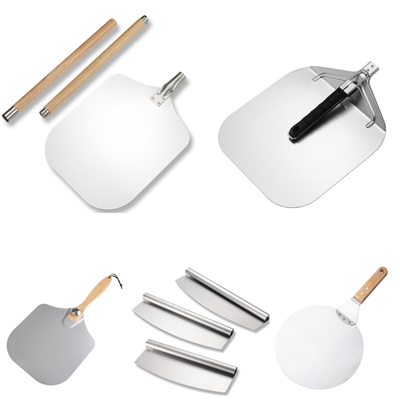 Amazon Best Supplies Pizza Making Machine And Aluminum Pizza Peel Shovel Tooles