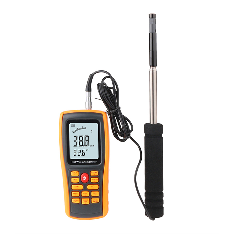 Морской BENETECH GM8903 Многофункциональный измеритель USB скорости температуры воздуха Скорость Ветра Анемометр