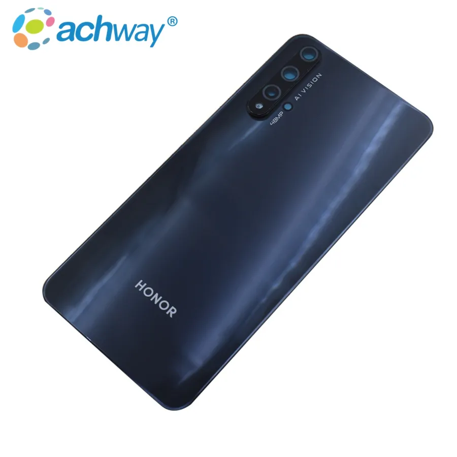 Оптовая продажа корпус для Huawei Honor 20 крышка батареи YAL-L21 корпус батарейного отсека синий