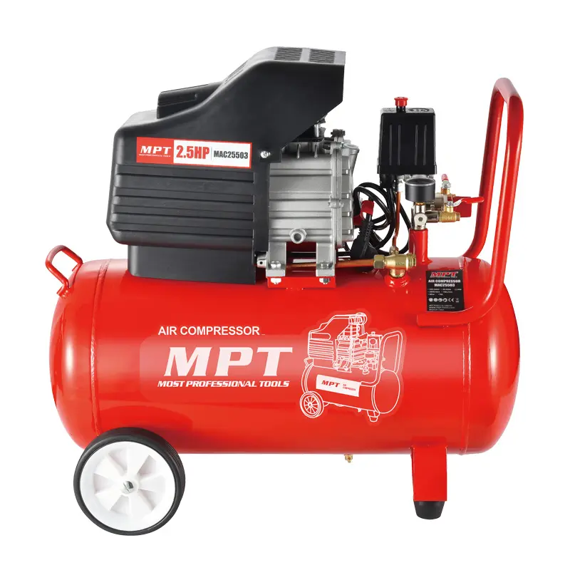 MPT 50L 8bar Мини Автомобильный воздушный компрессор