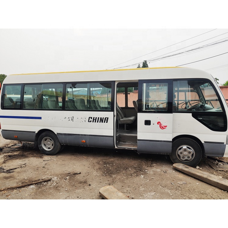 Японский автобус TOYOTA, мини-автобус TOYOTA Coaster, 17/19 сидений, б/у