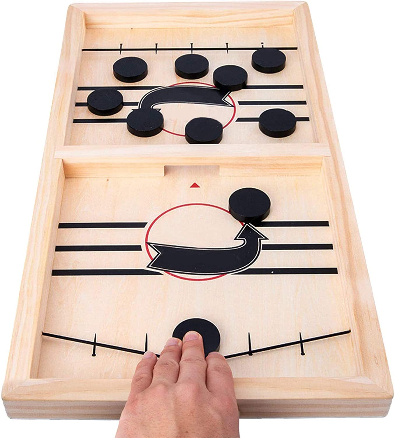 Fast Sling Puck Game,Paced Slingpuck Winner Fun Toys Board Game,Party Game Toys Gift for Adults & Kids