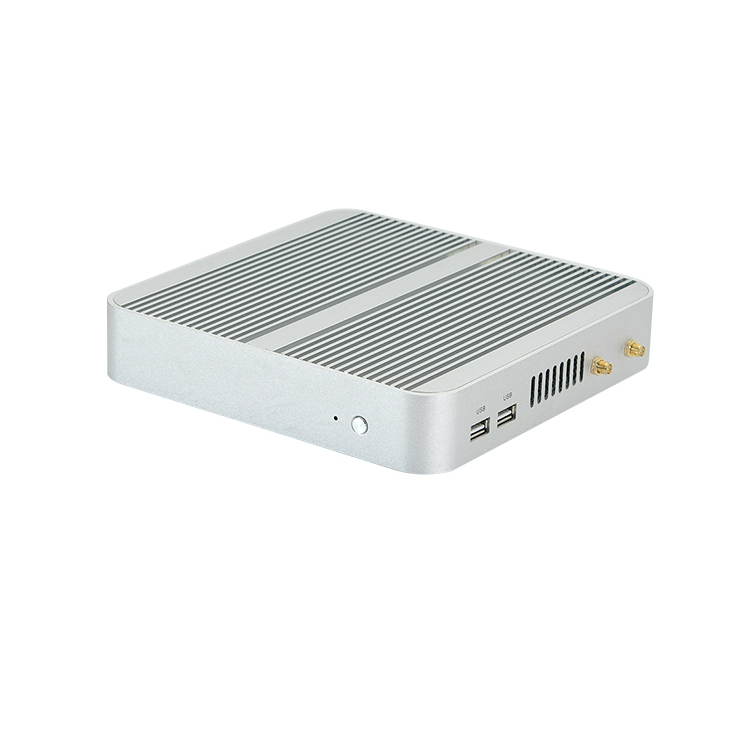 OEM 12V безвентиляторный промышленный мини-ПК I3 5005U X86 Win10 Linux мини компьютер MiniPC баребон-система с алюминиевым корпусом хорошего процессора вентилятор охлаждения