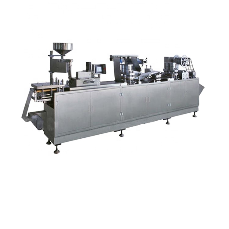 Automatic tablet capsule blister packing machine middle size pill soft gel cablet packaging machine