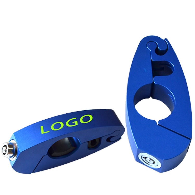 Aluminium alloy Motorcycle Grip Lock Handlebar Throttle Security Lock