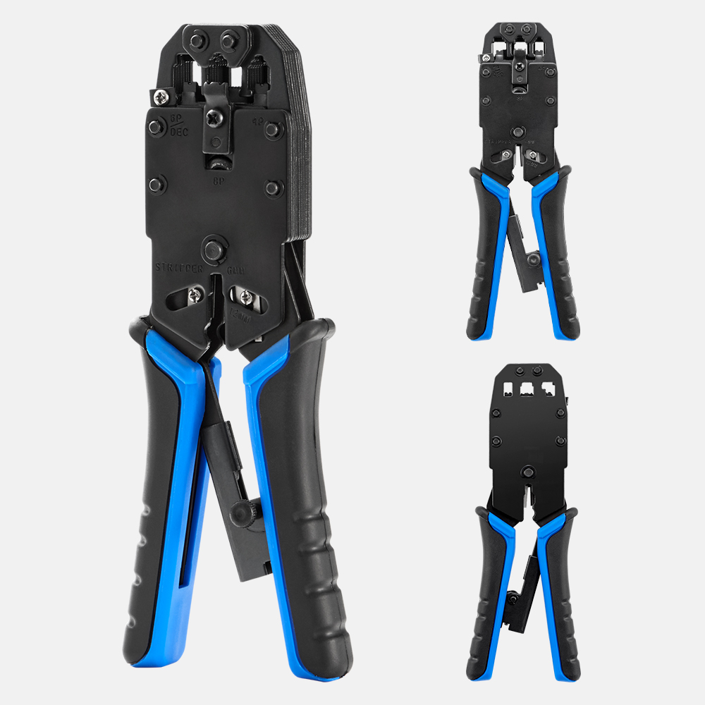 Wholesales Network Modular Crimping Tool UTP CAT6 cable stripper Wire Crimpers for RJ45/RJ12/RJ11