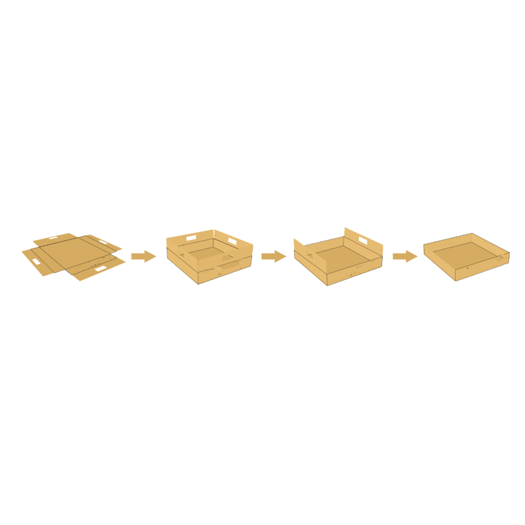 Best Selling Durable Cardboard Forming Packaging Erector Corrugated Carton Box Making Machine