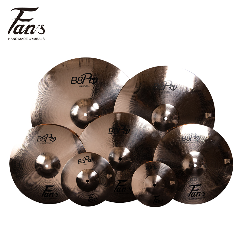 Fans cymbals B8 Pro 5 pcs Pack Percussion For Drumset