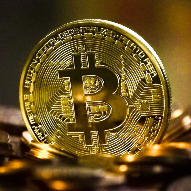 Physical Metal Gilded Bitcoin Gift Art Collection,Find Products For Dropshipping