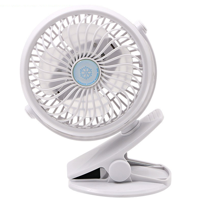 Wholesale Electric Fan Mini Usb Rechargeable Desk Cooling Clip Electric Fan