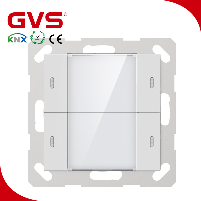 KNX/EIB GVS K-Bus OEM заводское здание для домашней автоматизации Интеллектуальный кнопочный Датчик управления плюс KNX клавиатура KNX Smart Switch