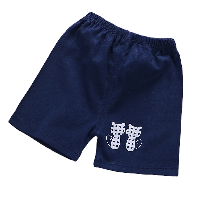 New wholesale cotton kiddy shorts girls sweatpants summer boy shorts baby beach pants