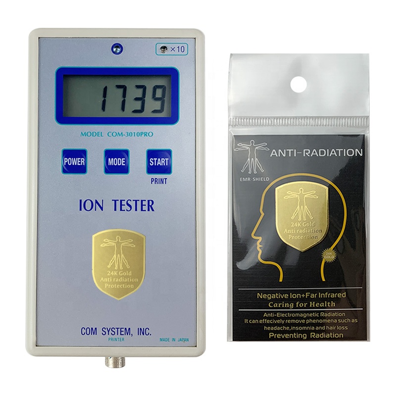 COM-3010PRO отрицательных ионов тестер точное измерение литий-ионный уровень мощности машина Япония high tech анион тестер детектор