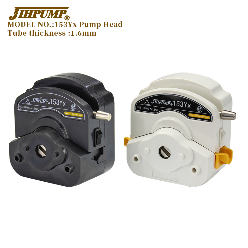 JIHPUMP Высококачественная маленькая перистальтическая головка насоса YZ15 YZ25, лабораторные промышленные головки, запчасти для разливочной машины, дозирование воды и жидкости