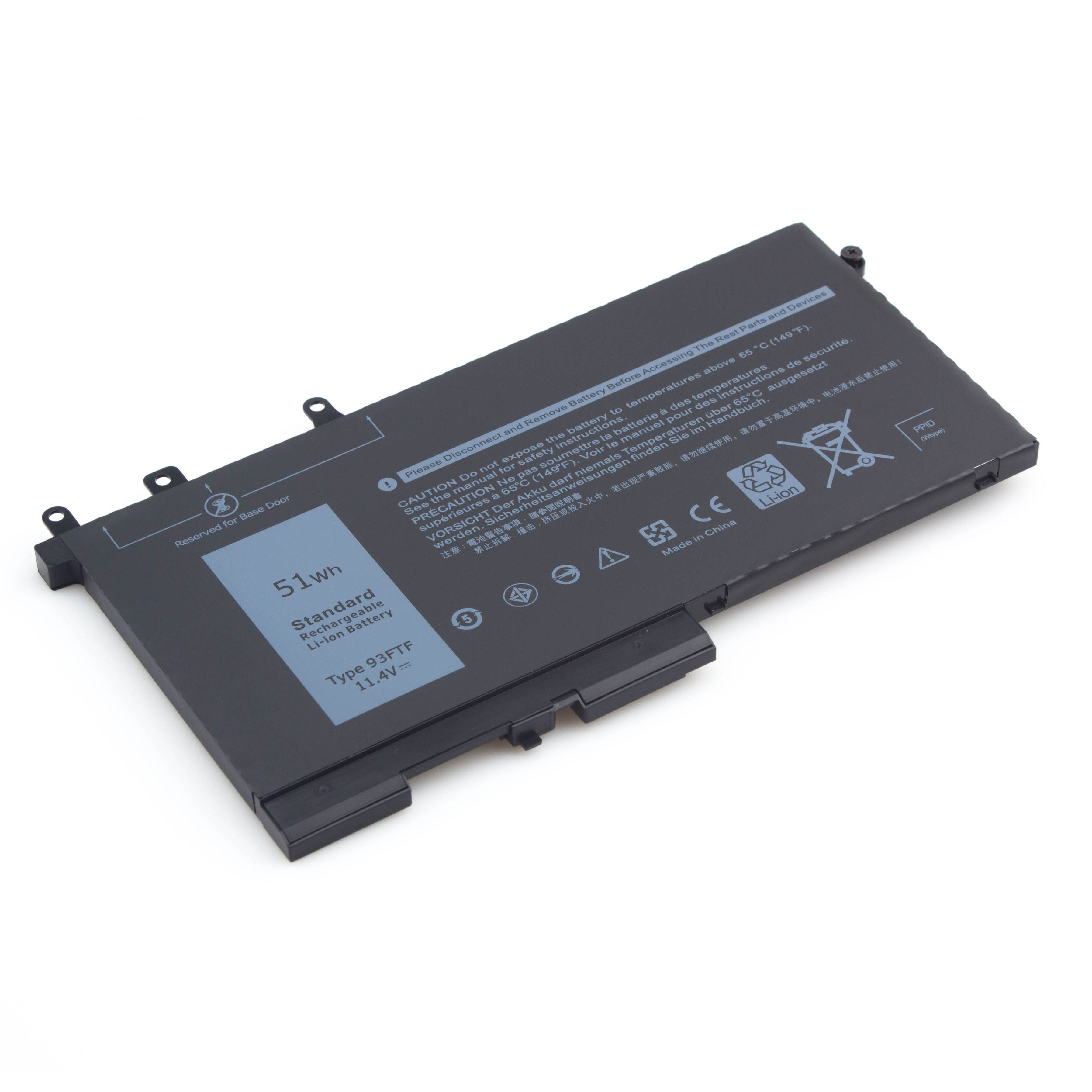 2021 New 93FTF Laptop Li-ion Battery For Dell Latitude E5280 E5480 083XPC 83XPC D4CMT 4YFVG