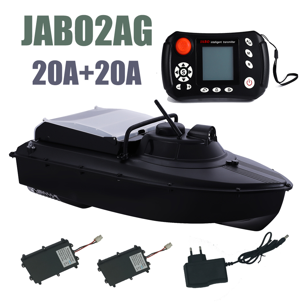 JABO2AG-20A*2 GPS Auto navigation bait boat Auto baiting robot delivery Store 16 points