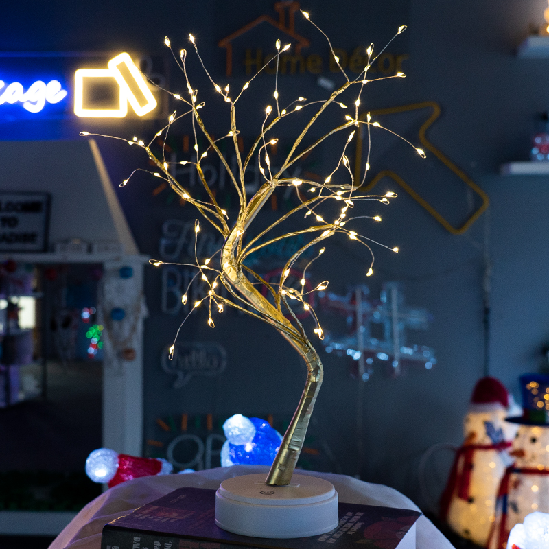 Hot sell can be custom indoor artificial tree decoration led for Christmas Decorative LED Lighted Tree