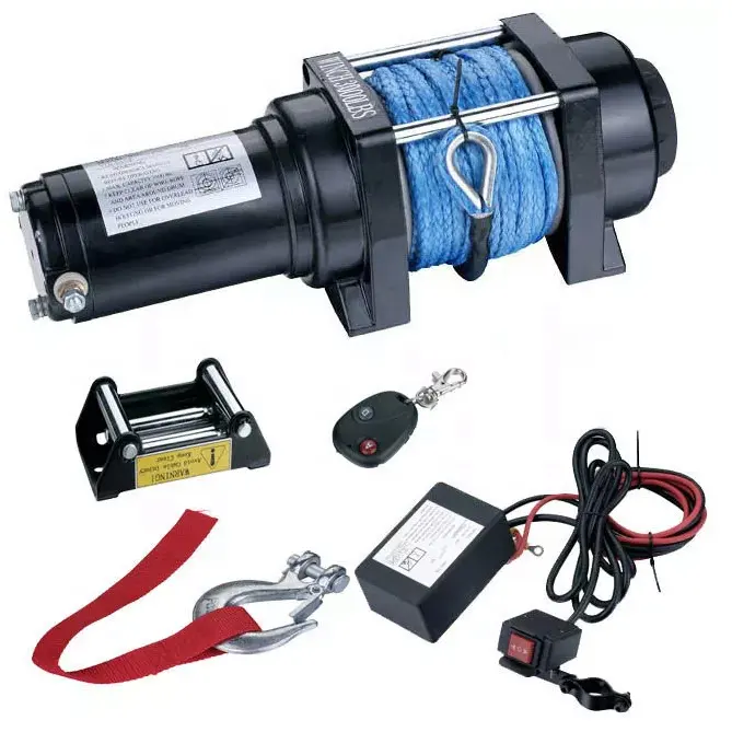 ATV Utility Winch With Wire Rope