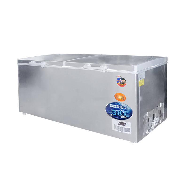 Large Capacity Refrigeration Equipment Double Warm Top Door Portable Ultra Low Temperature Freezer
