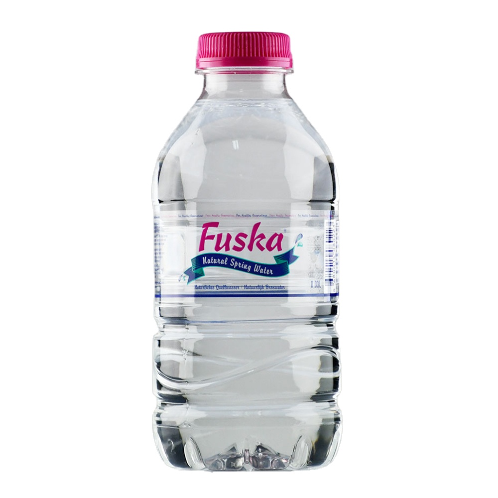 Fuska Natural Spring Water 330ml Plastic Water Bottle from Mountain