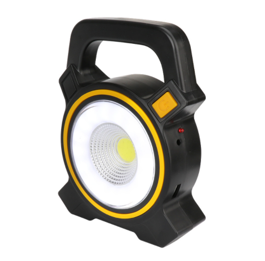 2021 New outdoor strong light charging work lamp LED emergency lamp portable lighting solar expert handlamp camping horse lamp