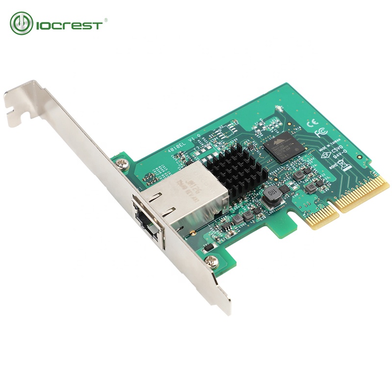 Pcie один порт rj45 10g ethernet lan Карта