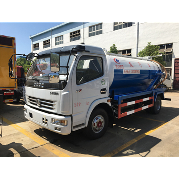 Factory direct sales 6000 liters sewage sucking truck with good price