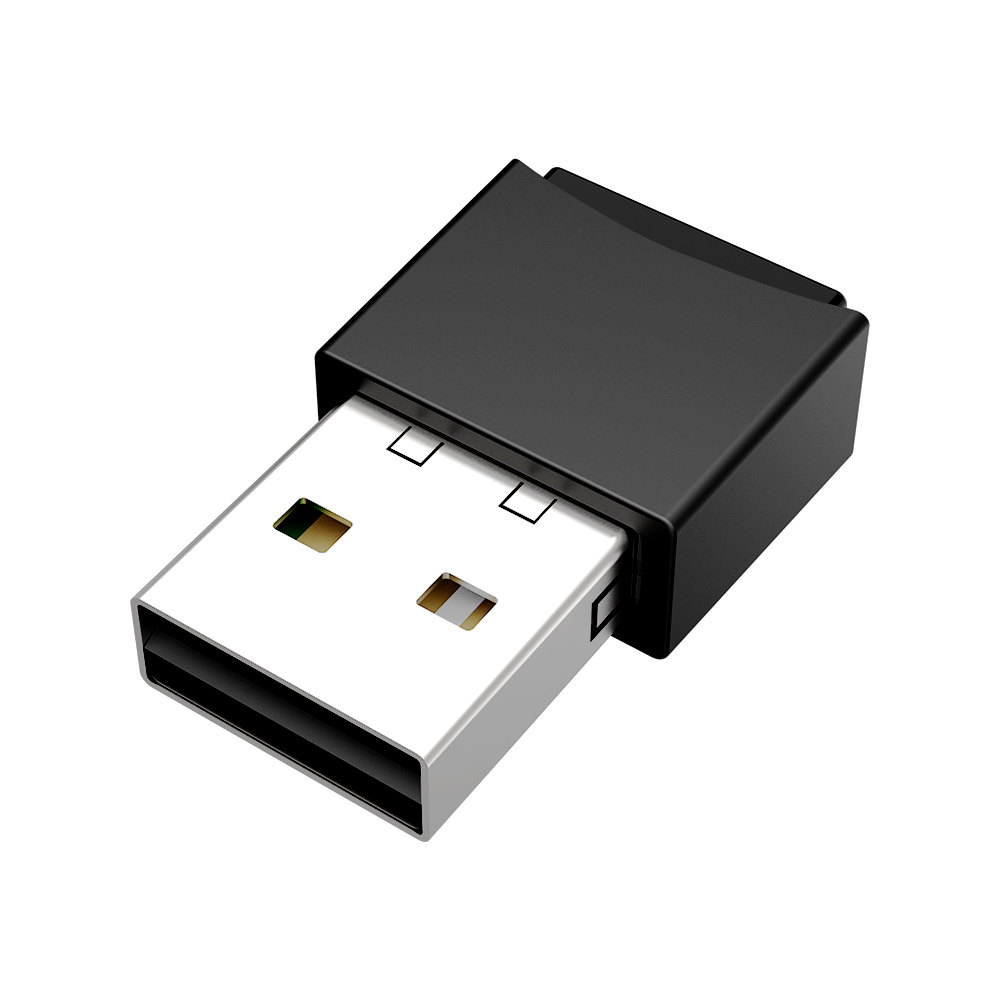 Bluetooth5.0 USB sound car USB dongle with microphone for PS4 Nintendo computer black mini bluetooth transmission device