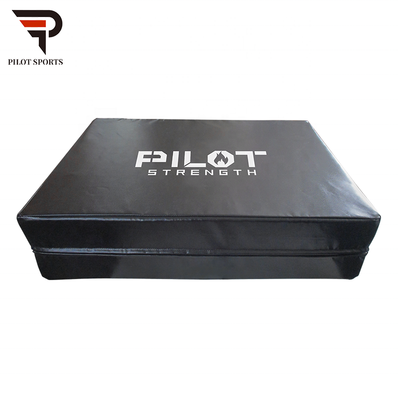 Pilot Sports Weight Lifting Gym Equipment Custom Logo Mat Drop Crash Pad Pound Pads