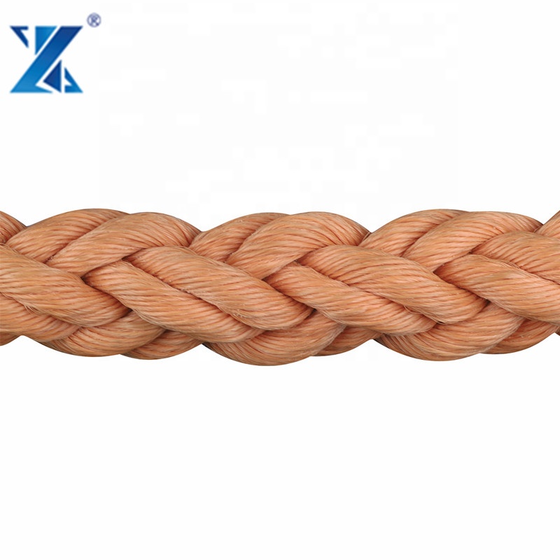8 Strands Mooring Marine Polypropylene PP Rope