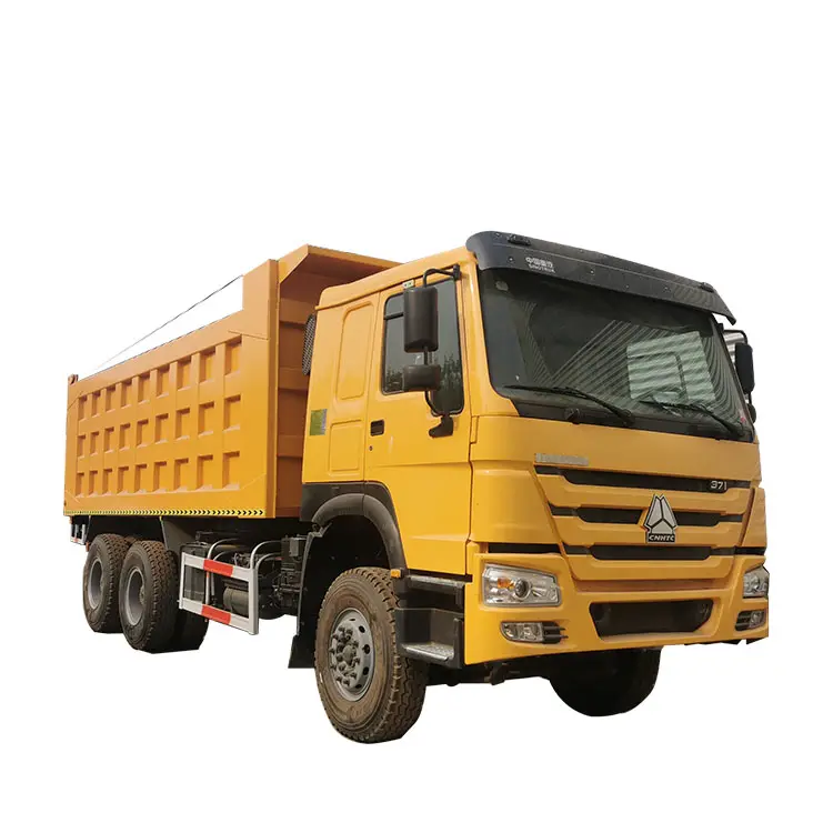 Factory Price Design Famous sinotruk used cars 375hp Howo 6x4 Dump Trucks Used Tipper