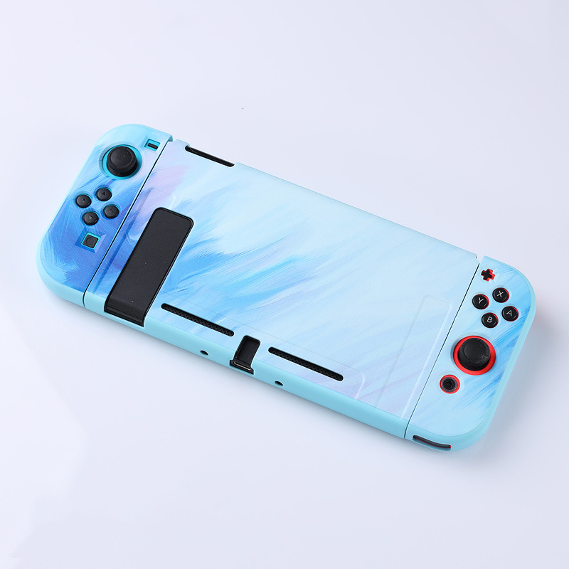 Мягкий защитный чехол Morandi из ТПУ акварелью для Nintendo switch