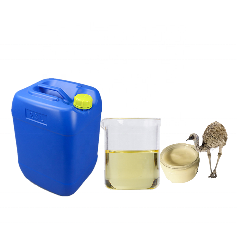 100% Pure Emu Oil For Skin And Hair Care Face Body Private Label Free Sample Factory Supply CAS 158570-96-8
