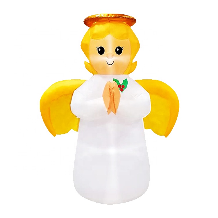 High Quality Home Decor Customized The Son Of God Christmas Inflatable Decoration With Led  Light Indoor/Outdoor Use