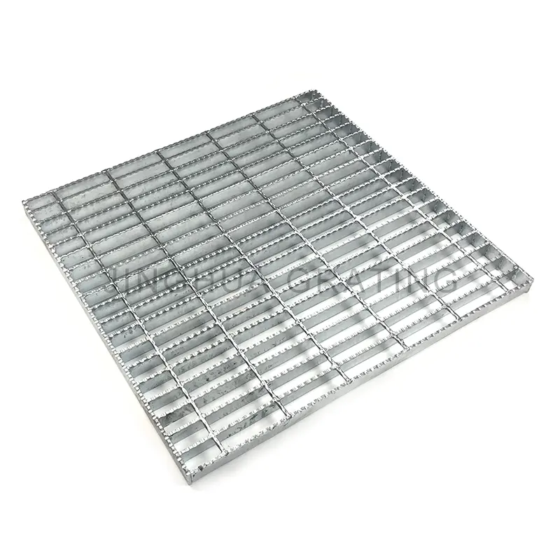Spray Booth press welded Galvanized Mentis Grating Large Metal steel Grates for floor
