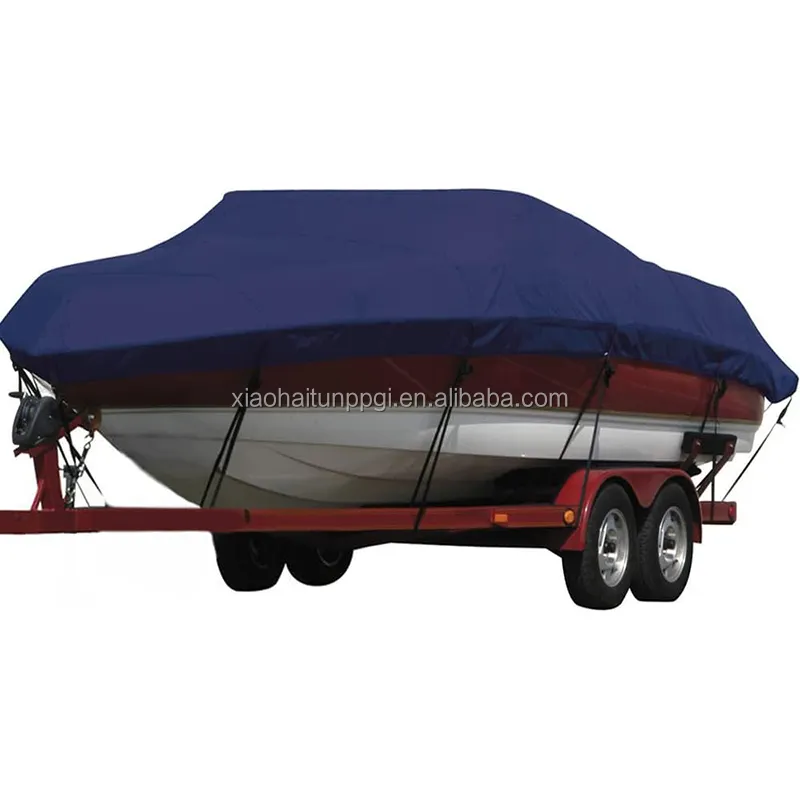 Little Dolphin waterproof sunscreen jet ski cover, marine motor cover, V-shaped boat trailer motorboat cover customized