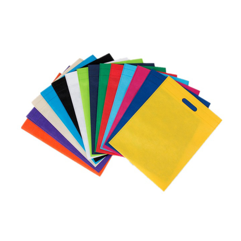 Customized logo non woven flat bag school student packaging bag shopping bag