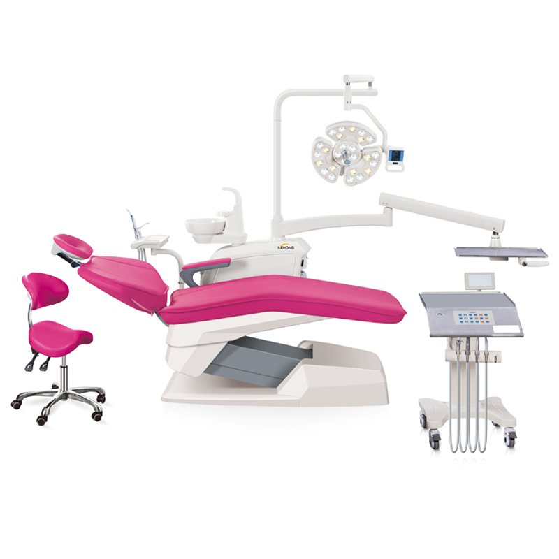 with Luxury dental chair cart adjustable Automatically water supply dental chair