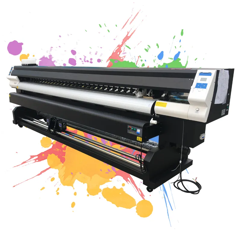 3.2 m/126 inches large format S3200 sublimation eco solvent inkjet printer machine