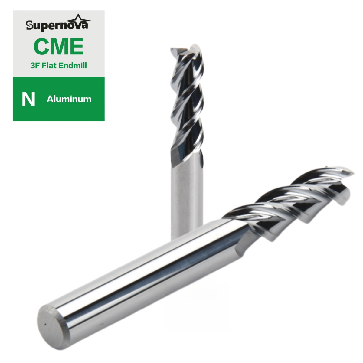 Hot Sales In India Professional Manufacturing 4*50 Economic HRC55 Carbide Aluminum End Mills For Metal Cutting