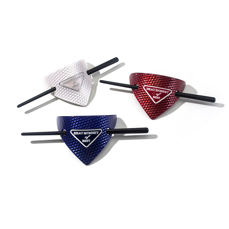 Classic Two piece set Women Accessories Jewelry triangle Hair Styling Sticks Acetate Hair Sticks Vintage Hair Bun Cover With Sti