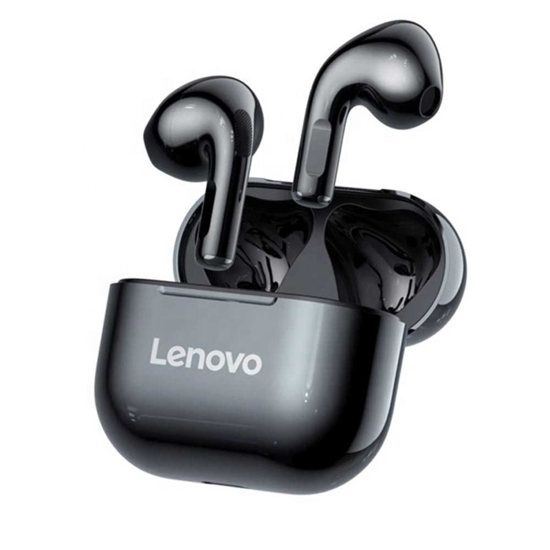 Оригинальные Водонепроницаемые спортивные TWS-наушники Lenovo LP40 с сенсорным управлением и автоматическим сопряжением