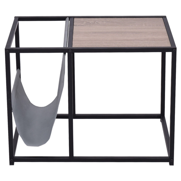 nordic luxury coffee table household living room bedroom furniture wooden square coffee table with storage minimalist design